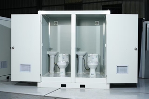 Baño Portátil para Exteriores, Instalaciones de Ducha, Baño Móvil para Obras de Construcción, Baños Públicos, Casas Prefabricadas, Contenedor de 20 pies - Product Image 2
