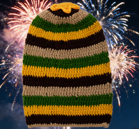 Gorro de Crochet Estilo Rasta Punk - Gorro de Bob Marley - Gorro de Algodón Kufi - Gorro Corto Rasta para Hombre - Gorro Rasta Jamaicano - Gorro de Algodón