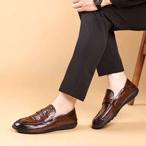 Zapatos de Vestir de Lujo para Hombre, Diseño Casual de Negocios, Punta Cuadrada, con Cordones, Transpirables, Ligeros, Antideslizantes, para Fiesta - Product Image 4