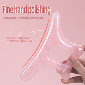 Alat Pijat Gua Sha Resin Ukuran Besar dengan Logo Kustom untuk Pengangkatan Selulit, Pengencangan Wajah, dan Pembentukan Tubuh - Product Image 2