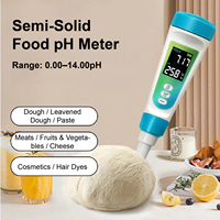 pH mètre alimentaire numérique portable écran LCD capteur de température pour pâte viande fromage