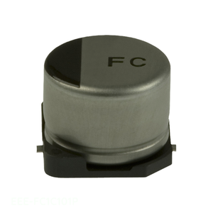 Condensateur de surface SMD EEE-FC1C101P, 100 µF, 20 %, 16 V, en aluminium - Product Image 1