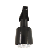 Pompe à mousse noire transparente 28/415, bouchon pulvérisateur à mousse, prix d'usine en gros, fournisseurs personnalisés