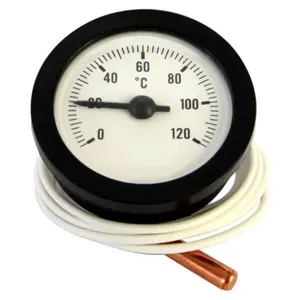 Voedsel Warmer Wijzerplaat Capillaire Thermometer