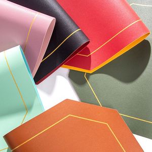 Napperons en cuir, tapis de table, et sets de table hexagonaux résistants à la chaleur, antidérapants et lavables pour intérieur et extérieur - Product Image 6