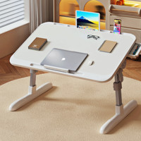 Table d'appoint pliable et extensible en forme de fer à cheval pour chambre d'enfant et bureau