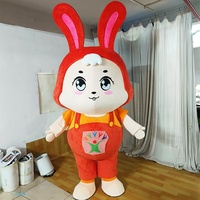 Costume de Mascotte Lapin de Pâques Professionnel Personnalisé CE Enjoyment Guangzhou – Tenues de Lapin de Pâques pour Adultes en Promotion