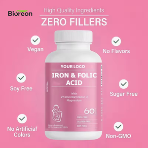 Compléments Alimentaires Prénatals <span class=keywords><strong>en</strong></span> Gros OEM : <span class=keywords><strong>Fer</strong></span>, Acide Folique, DHA, <span class=keywords><strong>Vitamine</strong></span> B9 – Nutrition Complète pour Femmes Enceintes - Product Image 2