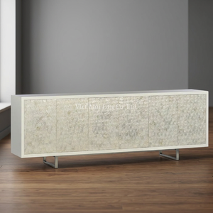 Mueble de Lujo Hecho a Mano con Incrustaciones de Concha de Nácar, Decorativo para Sala de Estar Moderna, Origen Vietnam, Embalaje Seguro, Elegante - Product Image 3