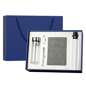 Set de Regalo Corporativo, Set de Papelería de Oficina, Regalos Promocionales Empresariales con Logotipo Personalizado, con Paraguas, Cuaderno, Botella de Agua y Bolígrafo - Product Image 4