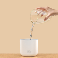 Nouveau Style bureau 2023 H2O Portable diffuseur d'air Mini ultrasons Led Humidificador atomiseur Usb vapeur humidificateur d'air