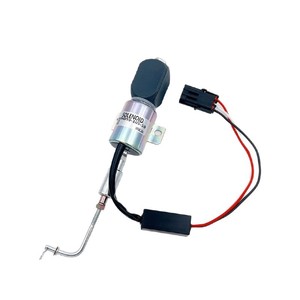 Shanghai Diesel Engine Co., Ltd. Fuel Cut-off Solenoid Valve D59-105-10 12V 24V For Diesel <b>Generator</b> - Product Image 4