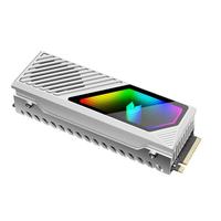 Computadora de escritorio M2 Enfriador de unidad de estado sólido 2280 Disipador de calor M.2 NVME Conducción de calor de latón Chaqueta de disco duro de gran volumen de aire