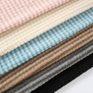 2022 nuovo stile 100% poliestere velluto venere in tessuto Plush Plain Pattern Super morbido eco-friendly ordito borse in velluto auto ragazze - Product Image 2