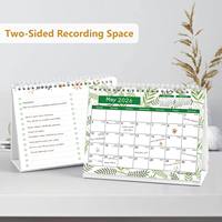 Nouvel Arrivage Calendrier de Bureau 2026 avec 234 Autocollants de Rappel Mini Calendrier de Table pour la Gestion du Calendrier au Bureau, à la Maison et à l'École
