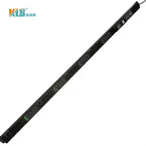 Tek fazlı 63amp 4 çıkışları akıllı pdu 8 çıkışları almanya pdu soket ile kişisel anahtar pdu 12 jack 63a 220v