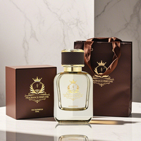 Nouveau modèle de bouteille de parfum 30ML Bouteilles de parfum en verre carrées 50ML Parfum Unique conçu bouteille vide avec boîte
