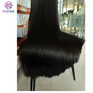 <span class=keywords><strong>Perruque</strong></span> frontale en dentelle de cheveux humains de qualité supérieure, double trame, aspect naturel, noir droit, 11A, <span class=keywords><strong>26</strong></span> <span class=keywords><strong>pouces</strong></span>, dentelle 13*4, pour femmes - Product Image 4