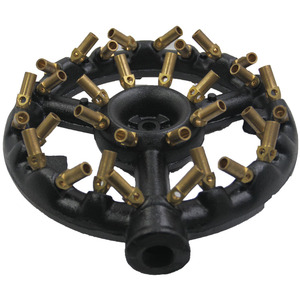 Electrodomésticos industriales Estufa de gas de hierro fundido Quemador de <span class=keywords><strong>wok</strong></span> Puntas de quemador de gas Quemador de chorro con 32 boquillas - Product Image 6