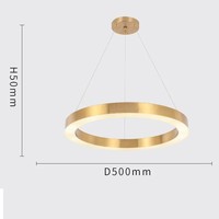 Lustre suspendu carré et rond blanc de luxe commercial en acrylique pour bureau, lampe LED dimmable pour salon