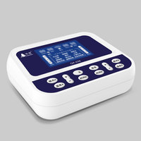 Masseur électrique portable QIAOXIN QX-236 pour le dos/les épaules/le cou, 3 canaux, soulagement de la douleur, 12 modes, 38 niveaux d'intensité, chauffage