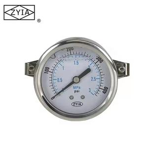 Manômetro de alta pressão preenchido com glicerina ou óleo de silicone Categoria produto Manômetros - Product Image 2