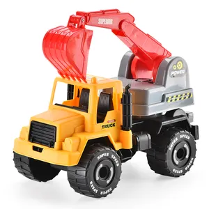 Ucuz satış çocuklar Mini ekskavatör kamyon inşaat mühendisliği inşaat oyuncakları