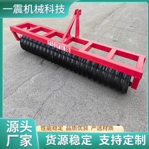 Compacteur à rouleaux pour la compactation du sol, rouge, hydraulique, monté sur tracteur, machine agricole - Product Image 3