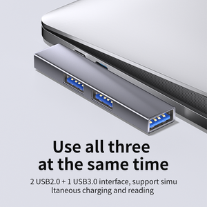 3-Trong-1 <span class=keywords><strong>USB</strong></span> <span class=keywords><strong>3.0</strong></span> Adapter Docking Station Đa Chức Năng Máy Tính Hub U Đĩa 90 Độ Loại C Splitter Khuỷu Tay 5Gbps Tốc Độ - Product Image 2