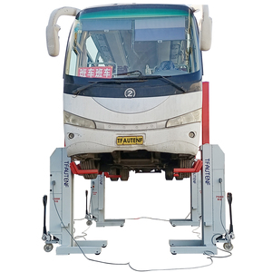 TFAUTENF Élévateur hydraulique mobile à 4 poteaux robuste de 22 tonnes pour bus et véhicules, idéal pour la réparation et l'entretien automobile - Product Image 2