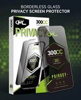 Protection d'écran en verre trempé sans bordure de haute qualité, couverture intégrale, anti-espion pour iPhone 15 16 17 Pro Max