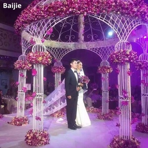 Hall de fleurs <span class=keywords><strong>moderne</strong></span> pour la mise en page du site de mariage avec des pièces métalliques faciles à installer de haute qualité à bas <span class=keywords><strong>prix</strong></span> - Product Image 1