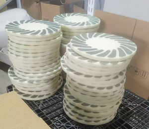 17 inch trái phiếu nhựa kim cương ướt/Khô đánh bóng đánh bóng Pad sợi xốp sàn mài mòn Mài Pad cho bê tông và đá - Product Image 2