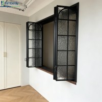 Fenêtre pliante en aluminium anti-poussière et hermétique pour mur extérieur de magasin commercial – Fournisseur fabricant