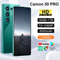 Camon 50 PRO 5G Android 15 Téléphone 7.3" Grand Écran 16GB+1TB pour Usage Quotidien et Divertissement