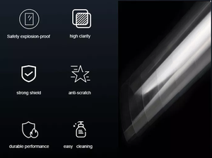 Pellicola di Sicurezza per Finestrini <span class=keywords><strong>Auto</strong></span> 2mil 4mil 8mil 12mil 1.52*30m Anti-Furto e Anti-Smashing Protezione <span class=keywords><strong>Vetri</strong></span> <span class=keywords><strong>Auto</strong></span> Adesivo di Sicurezza Oscurante - Product Image 5