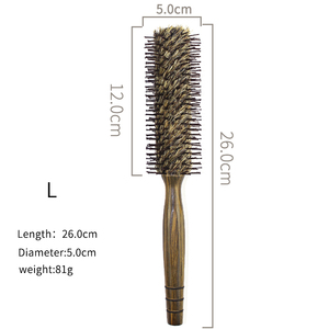 <strong>Man</strong> and Women Cushion Brush Lotus Wood <strong>Hair</strong> <strong>Care</strong> Style <strong>Styling</strong> Curl Comb Peine Alisador 3 En 1 - Product Image 6