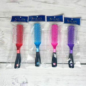 Peigne à cheveux en plastique <span class=keywords><strong>pas</strong></span> <span class=keywords><strong>cher</strong></span>, peigne à dents fines pour la coiffure - Product Image 5