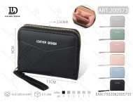 Gloris Glous Women's Mini Wallet Small Size Zipper Closure Microfiber Synthetic Leather Normcore Style All Seasons - Product Image 1