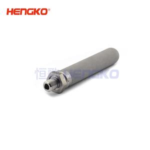 HENGKO di Alta Qualità In Acciaio Inox In Polvere 1.5 pollici 2 <span class=keywords><strong>um</strong></span> Tri morsetto lato aria Pietra Aerazione Diffusione di Pietra - Product Image 3