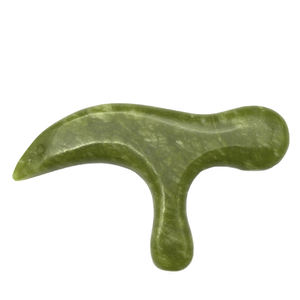 Desain Baru SPA Xiuyan Giok Kaki Pemeriksaan Titik Tongkat Pemijat Gua Sha untuk Kaki Titik Akupuntur Guasha - Product Image 3