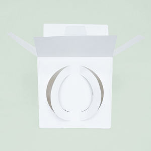 Vente en gros écologique <span class=keywords><strong>original</strong></span> couleur marron petit papier bonbons chocolat boîte d'emballage cadeau mariage dragées avec poignée - Product Image 2