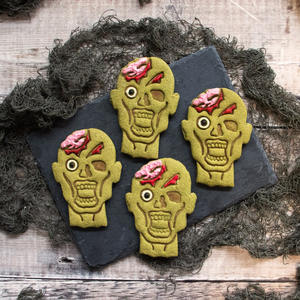 <span class=keywords><strong>Emporte</strong></span>-pièces en plastique 3D en forme de zombie safran pour Halloween, moule tête, main, <span class=keywords><strong>pied</strong></span>, noix, garçon pour biscuits d'Halloween faits à la main - Product Image 6