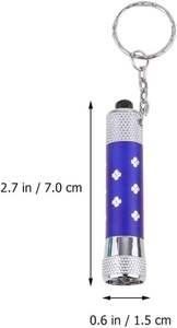 Wholesale Custom 2-in-1 Pet Toy Red Laser Light LED Pointer <b>Pen</b> White Flashlight Torch Keyring - Product Image 5