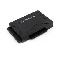 Convertidor USB 3,0 a IDE SATA con adaptador de corriente Juego de adaptadores de disco duro externo