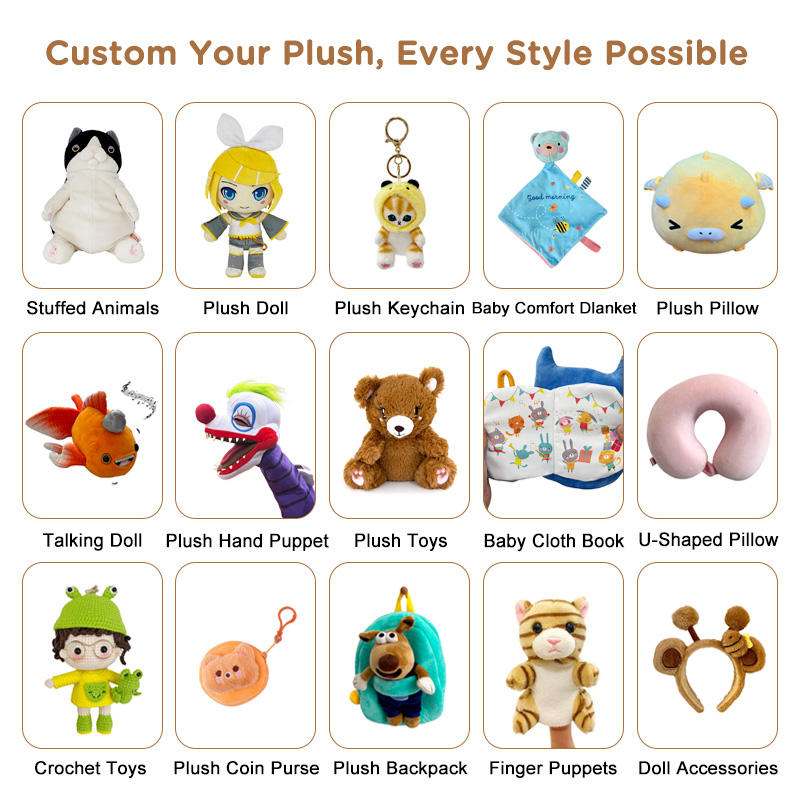 Custom Your Design Plush Toy