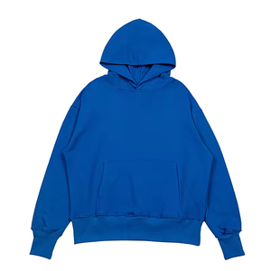<b>Men's</b> Hoodies Sweatshirts Heavyweight <b>Pullover</b> Streetwear 100% Cotton Puff Printing Custom Oversized Hoodie for <b>Men</b> - Product Image 1