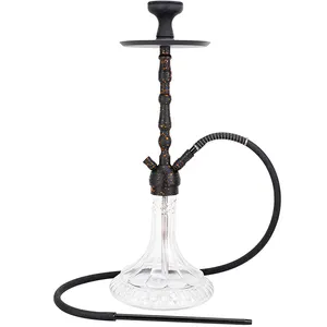 사용자 정의 로고 Shisha 물 담뱃대 한 사람 사용 Nargupile 시샤 상자로 귀여운 흡연 펜 유리 물 담뱃대