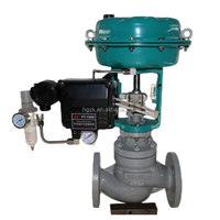 ZJHP vanne pneumatique diaphragme siège unique vapeur d'eau huile chaude contrôle proportionnel 4-20mA régulateur de pression de débit
