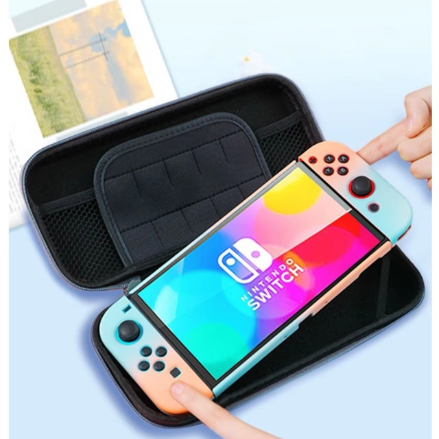 Nintendo Switch OLED Waterproof EVA Hard Shell Carrying Case Portable Shockproof Storage Travel Bag